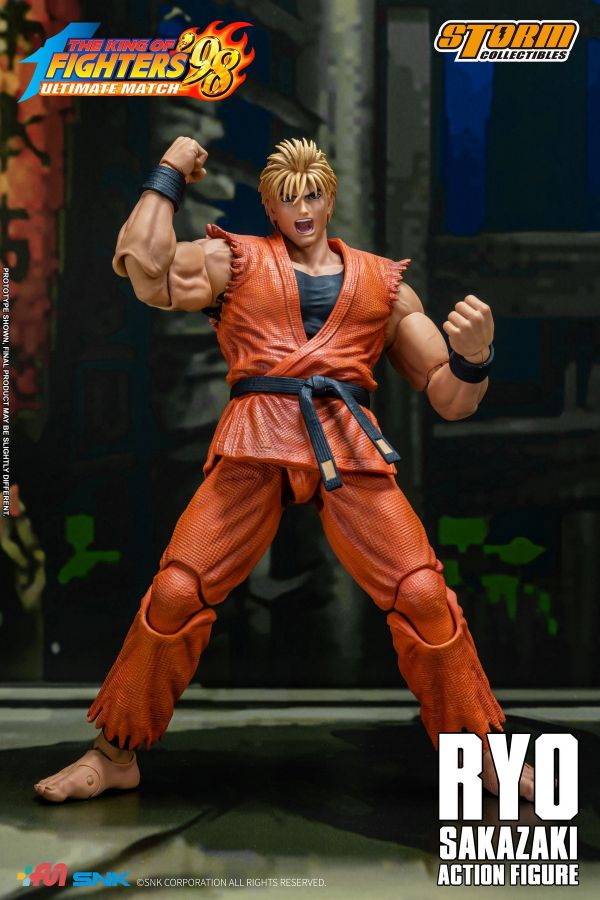 【史派克工廠】結單 預購免運Q3 Storm Toys 1/12 KOF 格鬥天王 拳皇98 阪崎亮 SKKF09 0103 Storm Toys 1/12 KOF 拳皇98 Ryo 阪崎亮 SKKF09