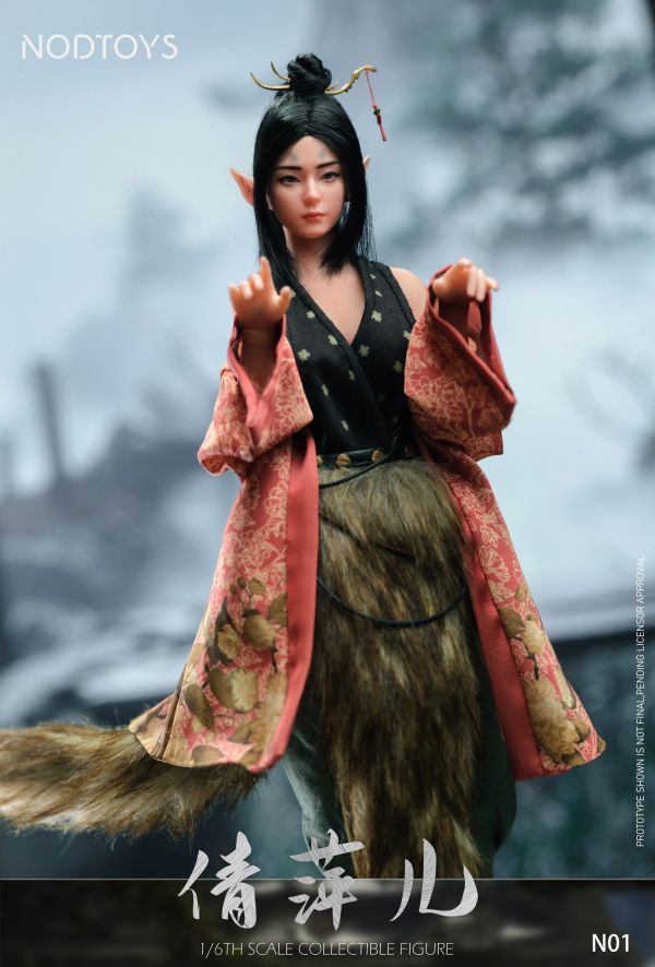 【史派克工廠】結單免運25年Q2 NODTOYS 1/6 狐仙倩萍兒 矽膠可動人偶 NOD-N01 1216 NODTOYS 1/6 狐仙倩萍兒 矽膠可動人偶 NOD-N01