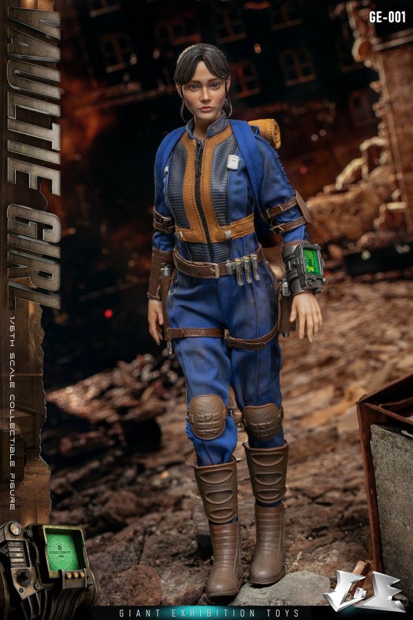 【史派克工廠】結單免運25年1月 Giant exhibition toys 1/6 廢土 GE-001 避難所女孩 1023 Giant exhibition toys 1/6 廢土 GE-001 避難所女孩