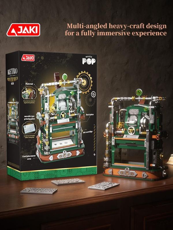 【史派克工廠】預購免運26年5月 佳奇 JAKI KJ052 覆古狂潮 硬核機械印刷機 兩版 0507 佳奇 JAKI KJ052 復古狂潮 硬核機械印刷機 兩版