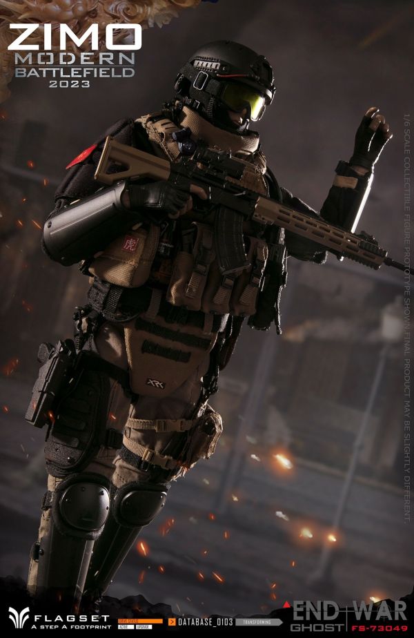 【史派克工廠】結單 預購Q3 FLAGSET 1/6 末日戰爭系列 END WAR 死神小隊 子墨 FS-73049 0621 FLAGSET 1/6 末日戰爭系列 END WAR 死神小隊 子墨 FS-73049
