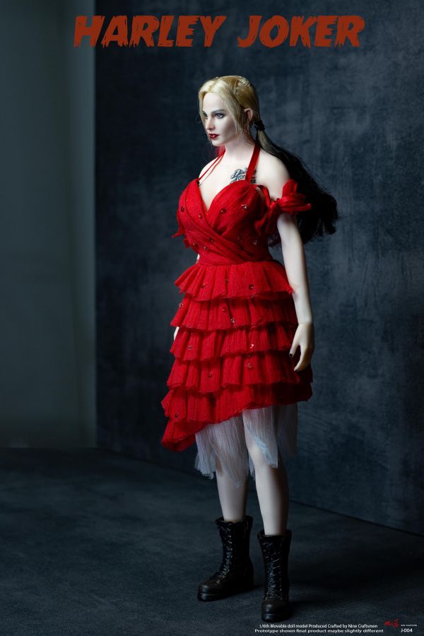 【史派克工廠】結單 預購Q4 九匠Nine Craftsmen 1/6哈莉 小丑女 Harley J-004 無素體 1031 九匠Nine Craftsmen 1/6哈莉 小丑女 Harley J-004 無素體