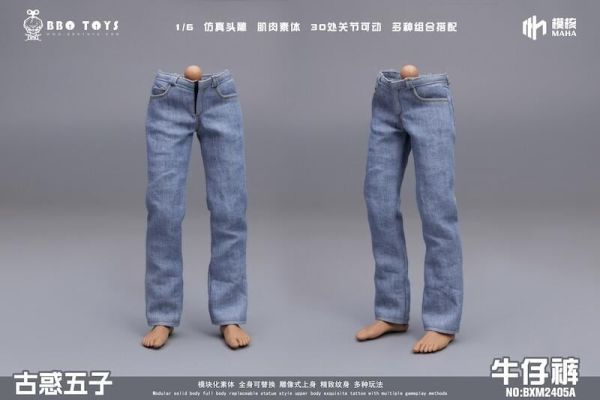 【史派克工廠】結單 預購24年Q3 BBOTOYS 1/6 古惑仔系列 古惑五子 BXM2407 牛仔褲 0425 BBOTOYS 1/6 古惑仔系列 古惑五子 BXM2407 牛仔褲
