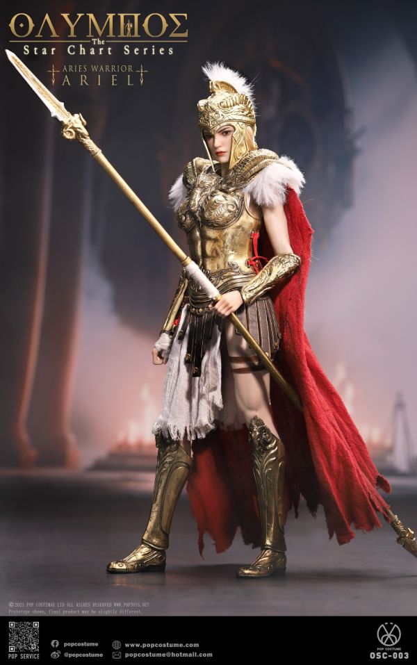 【史派克工廠】結單 預購Q2 POP 1/6 奧林匹斯-星圖系列 OSC-003白羊戰士-阿瑞爾 & 白羊地台 1207 POP 1/6 奧林匹斯-星圖系列 OSC-003白羊戰士-阿瑞爾 & 白羊地台