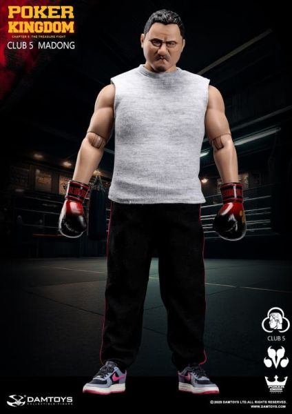 【史派克工廠】結單免運26年Q1 DAMTOYS 1/6 撲克王國 草花5 可動人偶 GK030-A 0829 DAMTOYS 1/6 撲克王國 草花5 可動人偶