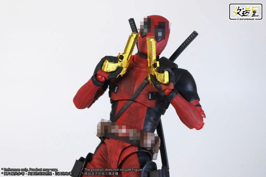 【史派克工廠】結單25年Q1 改造屋 SHF Mafex 1/12 死侍 通用 黃金雙槍 沙漠之鷹 特效配件包 1021 改造屋 SHF Mafex 1/12 死侍 通用 黃金雙槍 沙漠之鷹 特效配件包