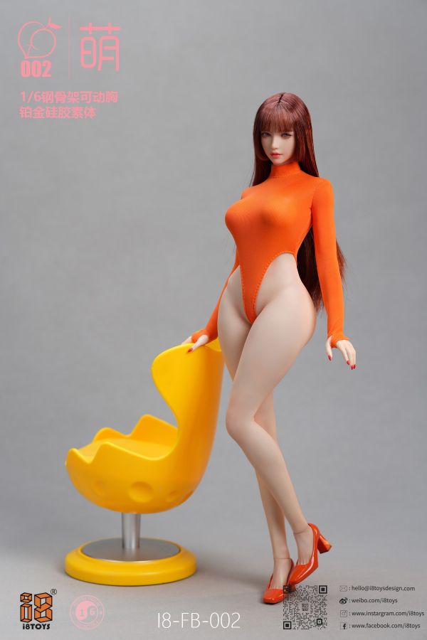 【史派克工廠】預購26年Q2 I8TOYS 1/6 鋼骨架鉑金矽膠全包膠可動胸素體 1107 I8TOYS 1/6 鋼骨架鉑金矽膠全包膠可動胸素體