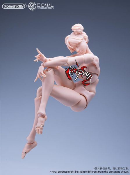 【史派克工廠】預購25年Q4 Romankey X COWL 1/12 超可動少女素體 三種 膚色 白色 褐色 0722 Romankey X COWL 1/12 超可動少女素體 三種 膚色 白色 褐色