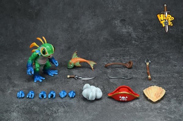 【史派克工廠】結單免運25年3月 Hero toys 魔獸 娜迦族 魚人小英雄 奔波爾霸 1:12 高9cm 0227 Hero toys 魔獸 娜迦族 魚人小英雄 奔波爾霸 1:12 高9cm