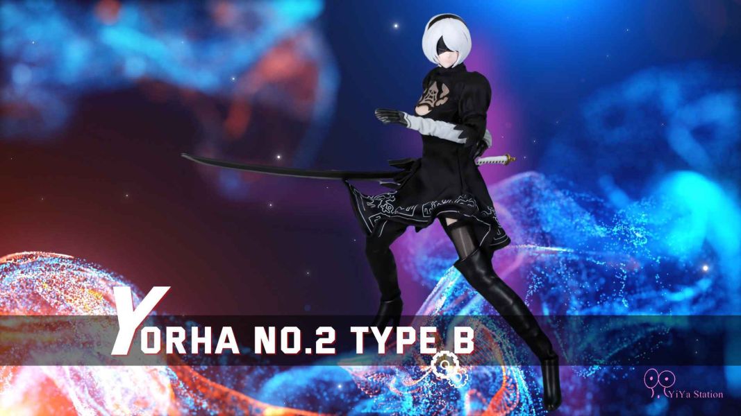 【史派克工廠】結單免運25年Q1 咿呀工作室 尼爾 自動人形 2B 機娘 1/6 可動人偶 1129 咿呀工作室 尼爾 自動人形 2B 機娘 1/6 可動人偶