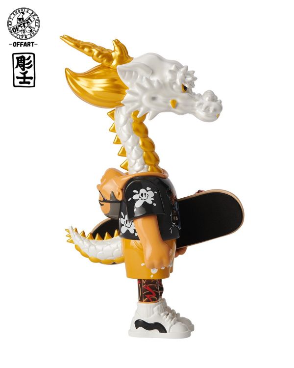 【史派克工廠】結單免運25年10月 OFFART X人中之龍ｘ鐵牛 18cm 白精汁龍 0822 OFFART X人中之龍ｘ鐵牛 18cm 白精汁龍