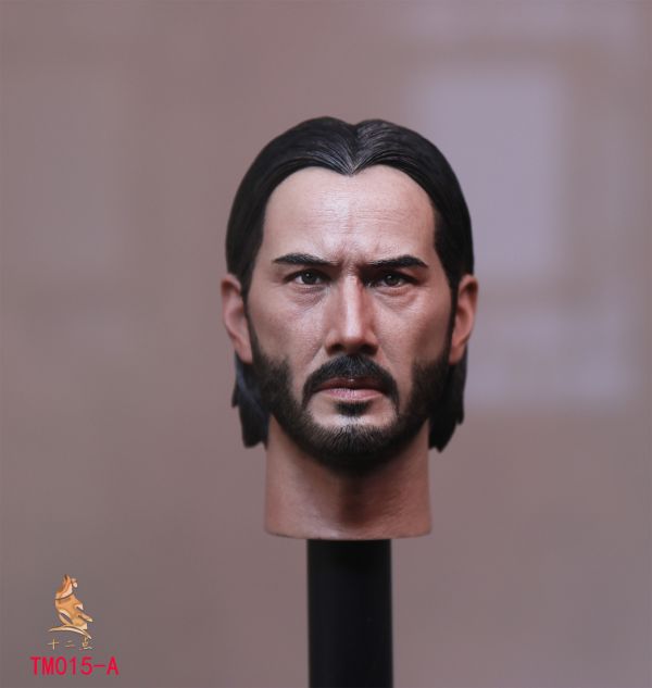 【史派克工廠】結單 預購10月 十二點 1/6 歐美硬漢頭雕4 捍衛任務4 基努李維 頭雕 TM015-AB 共2款 0811 十二點 1/6 歐美硬漢頭雕4 捍衛任務4 基努李維 頭雕 TM015-AB 共2款