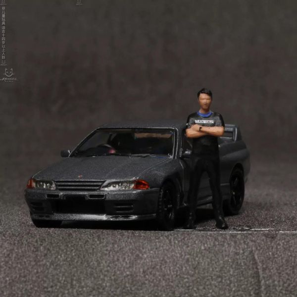 【史派克工廠】結單免運4月 MINIGT Nissan 天際線GT-R R32 松田次生 合金車 人車組 0327 MINIGT Nissan 天際線GT-R R32 松田次生 合金車 人車組
