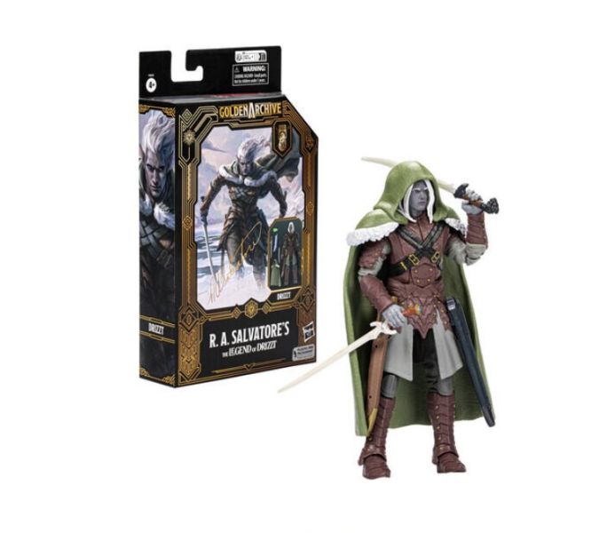 【史派克工廠】結單 預購23年8月 龍與地下城 黃金系列 6吋人物 特別版 - Drizzt 0802 龍與地下城 黃金系列 6吋人物 特別版 - Drizzt 0802
