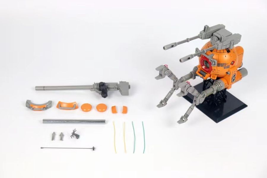 【史派克工廠】現貨免運 鋼鐵模型 VN002O MG 1/100 08小隊 橘子鐵球 0426 鋼鐵模型 VN002O MG 1/100 08小隊 橘子鐵球