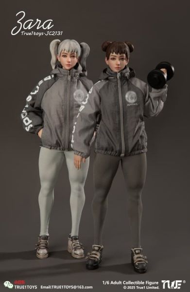 【史派克工廠】預購免運26年Q2 True1Toys 1/6 運動女孩 可動人偶 JC2131 ZARA 兩款 1212 True1Toys 1/6 運動女孩 可動人偶 JC2131 ZARA 兩款