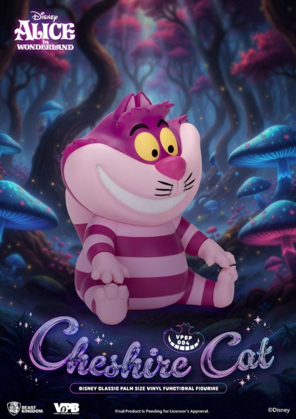 【史派克工廠】預購免運26年Q2 野獸國 VPBP-004 迪士尼經典系列 掌心儲金公仔 柴郡貓 1119 野獸國 VPBP-004 迪士尼經典系列 掌心儲金公仔 柴郡貓