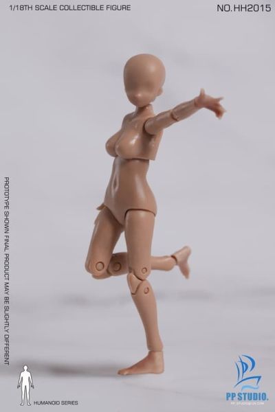 【史派克工廠】預購26年Q1 PP STUDIO 1/18 女款小麥色素體 女款美白色素體 0120 PP STUDIO 1/18 男黑膚色素體 高肩 矮肩