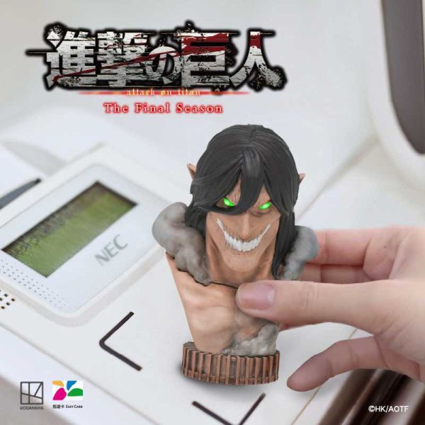 【史派克工廠】結單 預購7月 悠遊卡 進擊的巨人 立體巨人胸像 第1彈 超大型巨人 盔甲巨人 1108 悠遊卡 進擊的巨人 立體巨人胸像 第1彈 超大型巨人 盔甲巨人