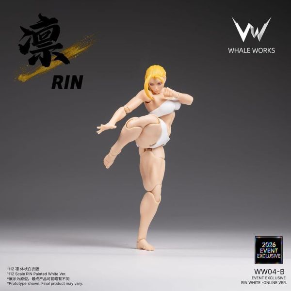 【史派克工廠】結單 免運27年Q2 鯨工坊 凜 RIN 1/12塗裝素體 WF展會限定網路版 可動人偶 0923 鯨工坊 凜 RIN 1/12塗裝素體 WF展會限定網路版 可動人偶