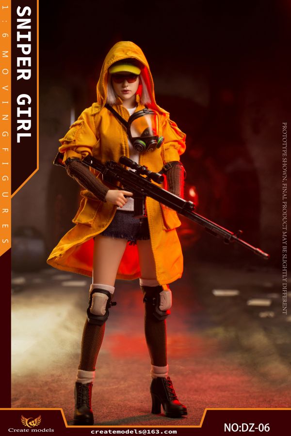 【史派克工廠】結單 預購免運Q2 Createmodels 1/6 狙擊女孩 雙生鶯 雙生瀾 DZ-05 DZ-06 0327 