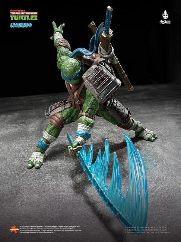 【史派克工廠】預購免運26年Q2 HEATBOYS HEATFIG 忍者龜 李奧納多 達文西 一般版 1/9 0423 HEATBOYS HEATFIG 忍者龜 李奧納多 達文西 一般版 1/9