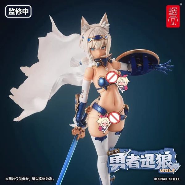 【史派克工廠】預購26年Q3 蝸之殼 異世界冒險 1/12 RPG-05 勇者狼妹 迅狼Wolf 可動機娘 0224 蝸之殼 異世界冒險 1/12 RPG-05 勇者狼妹 迅狼Wolf 可動機娘