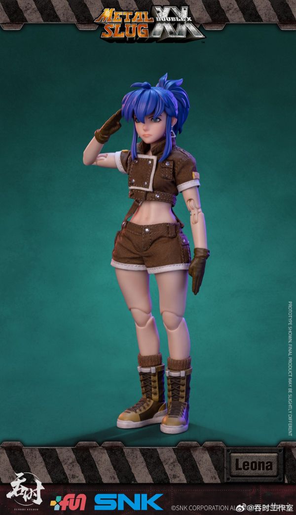 【史派克工廠】結單 預購免運Q3 吞時工作室TS-012 1/12 合金彈頭XX 莉安娜 哈迪蘭 Leona SNK 0215 吞時工作室TS-012 1/12 合金彈頭XX 莉安娜 哈迪蘭 Leona SNK