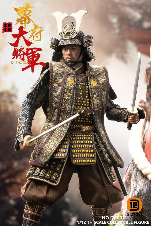 【史派克工廠】預購免運25年Q4 D12TOYS 1/12 掌藏系列 幕府將軍 標準版DA001 豪華人馬旗版 0602 D12TOYS 1/12 掌藏系列 幕府將軍 標準版DA001 豪華人馬旗版
