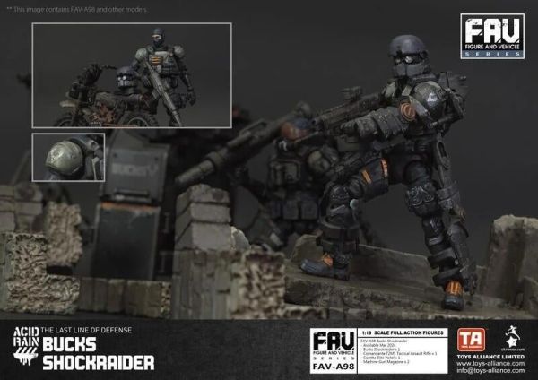【史派克工廠】結單 預購3月 TOYS ALLIANCE 酸雨戰爭 Acid Rain FAV-A98 公鹿突擊者 0901 TOYS ALLIANCE 酸雨戰爭 Acid Rain FAV-A98 公鹿突擊者