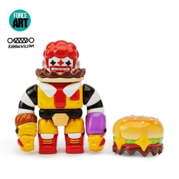 【史派克工廠】現貨 Force of Art 藝俠原力 x Kamanwilliam 18CM 麥膠初代機 0202 Force of Art 藝俠原力 x Kamanwilliam 18CM 麥膠初代機