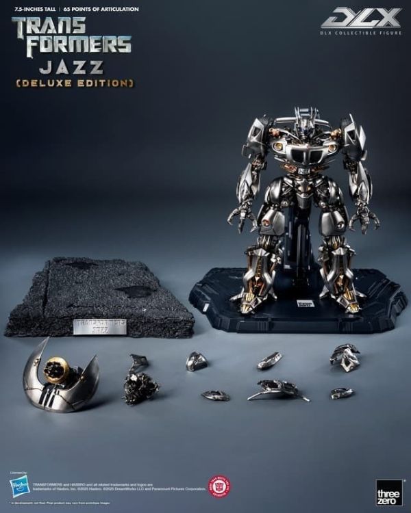 【史派克工廠】預購免運26年Q1 Threezero DLX 變形金剛 爵士 豪華版 1021 Threezero DLX 變形金剛 爵士 豪華版