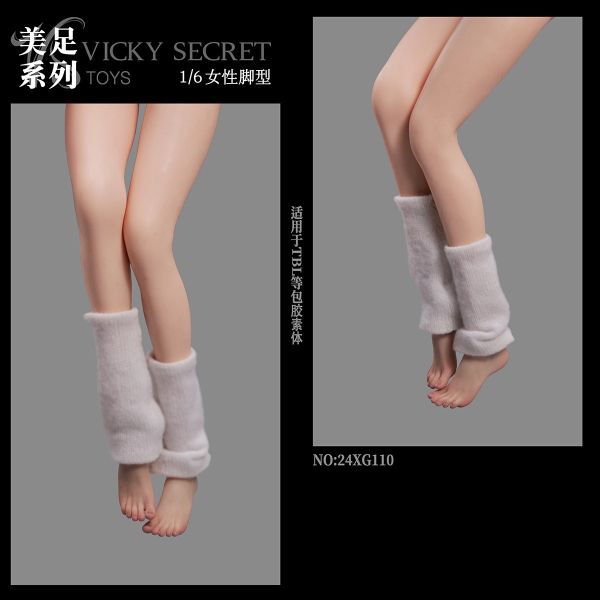 【史派克工廠】結單25年Q2 VSTOYS 1/6 美女腳型 24XG110白膚 24XG111麥色 4對 0113 VSTOYS 1/6 美女腳型 24XG110白膚 24XG111麥色 4對