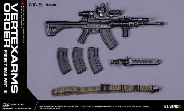【史派克工廠】結單 免運Q1 DAMTOYS 1/6 銳械戰備武器吊卡 第三彈 VSF03-ABCDE 共5款 0924 DAMTOYS 1/6 銳械戰備武器吊卡 第三彈 VSF03-ABCDE 共5款