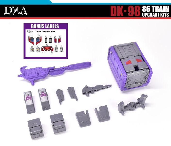 【史派克工廠】預購免運12月 DNA DK98 變形金剛 SS 86 L級 大火車 Astro Train 1014 DNA DK98 變形金剛 SS 86 L級 大火車 Astro Train