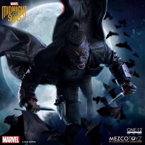 【史派克工廠】結單 免運27年Q2 MEZCO One：12 刀鋒戰士 Marvel 1/12 可動 0921 MEZCO One：12 刀鋒戰士 Marvel 1/12 可動
