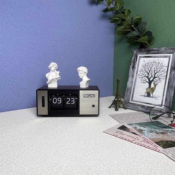 【史派克工廠】結單免運26年1月 MIDCLOCK 桌面時鐘 12小時制 小盒子 翻頁款 LED款 1224 MIDCLOCK 桌面時鐘 12小時制 小盒子 翻頁款 LED款