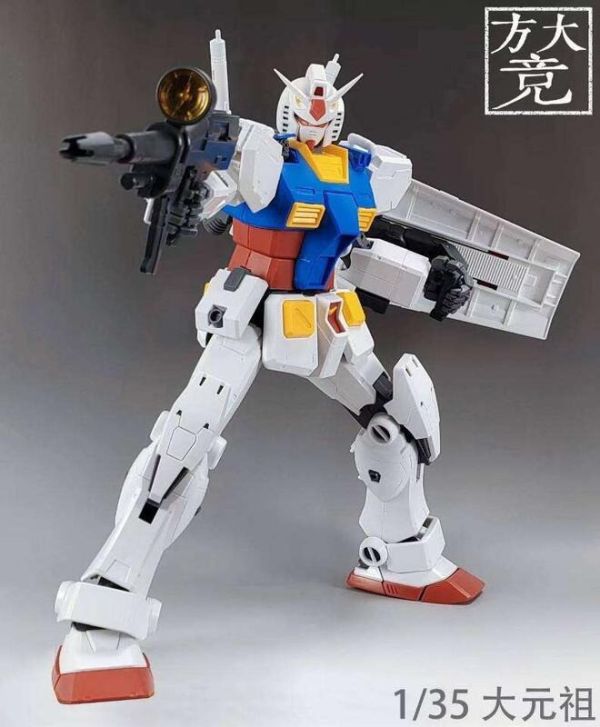 【史派克工廠】結單 預購24年Q2 方大競 1/35 初代鋼彈 元祖 特大頭像胸像比例 LED燈可發光 組裝模型 0510 方大競 1/35 初代鋼彈 元祖 特大頭像胸像比例 LED燈可發光 組裝模
