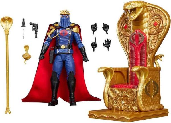 【史派克工廠】結單 10月 孩之寶 特種部隊 精英系列 6吋 Cobra Commander 人物及座椅套組 0911 孩之寶 特種部隊 精英系列 6吋 Cobra Commander 人物及座椅套組