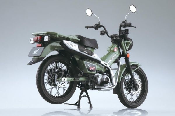 【史派克工廠】結單 預購1月 青島 1/12 機車 Honda 本田 CT125 HUNTER CUB 珍珠有機綠 1004 青島 1/12 機車 Honda 本田 CT125 HUNTER CUB 珍珠有機綠