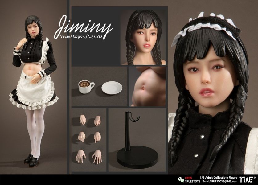 【史派克工廠】預購免運26年Q1 True1Toys 1/6 女僕吉米妮Jiminy 植髮 膠髮 2款 1020 True1Toys 1/6 女僕吉米妮Jiminy 植髮 膠髮 2款