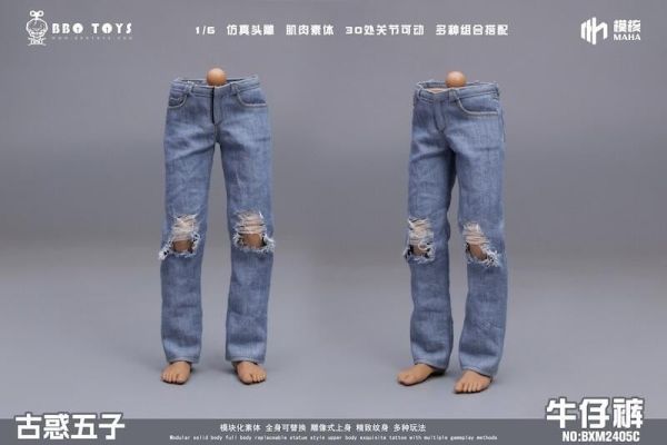 【史派克工廠】結單 預購24年Q3 BBOTOYS 1/6 古惑仔系列 古惑五子 BXM2407 牛仔褲 0425 BBOTOYS 1/6 古惑仔系列 古惑五子 BXM2407 牛仔褲