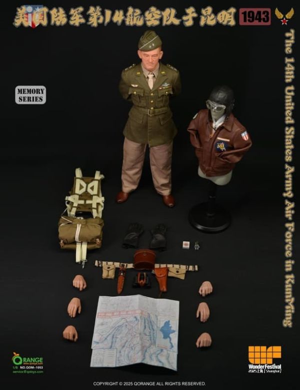 【史派克工廠】預購免運25年Q4 QORANGE QOTOYS 1/6 WF2025上海限定 QOM-105 1014 QORANGE QOTOYS 1/6 WF2025上海限定 QOM-105