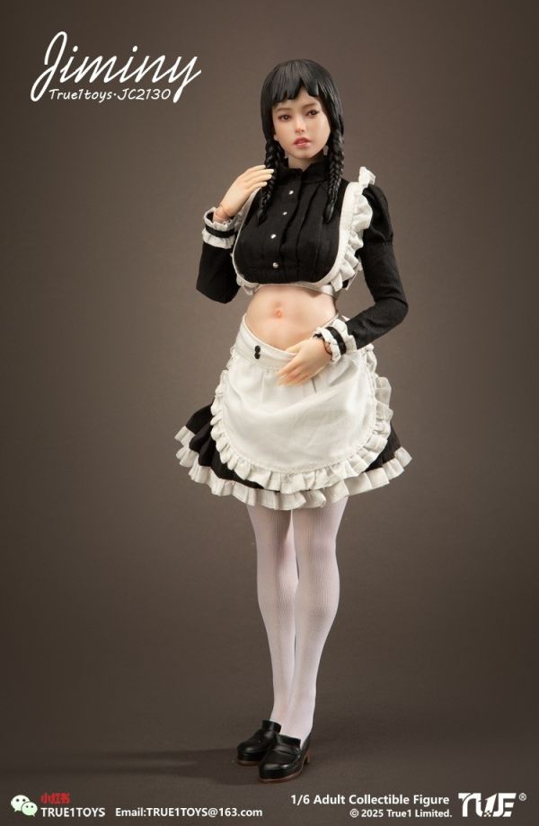 【史派克工廠】預購免運26年Q1 True1Toys 1/6 女僕吉米妮Jiminy 植髮 膠髮 2款 1020 True1Toys 1/6 女僕吉米妮Jiminy 植髮 膠髮 2款