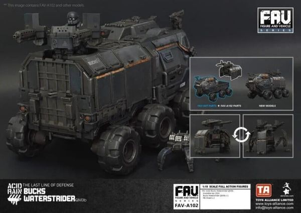【史派克工廠】結單 預購4月 TOYS ALLIANCE 酸雨戰爭 FAV-A102 公鹿挺進者 QM3b 1009 TOYS ALLIANCE 酸雨戰爭 FAV-A102 公鹿挺進者 QM3b
