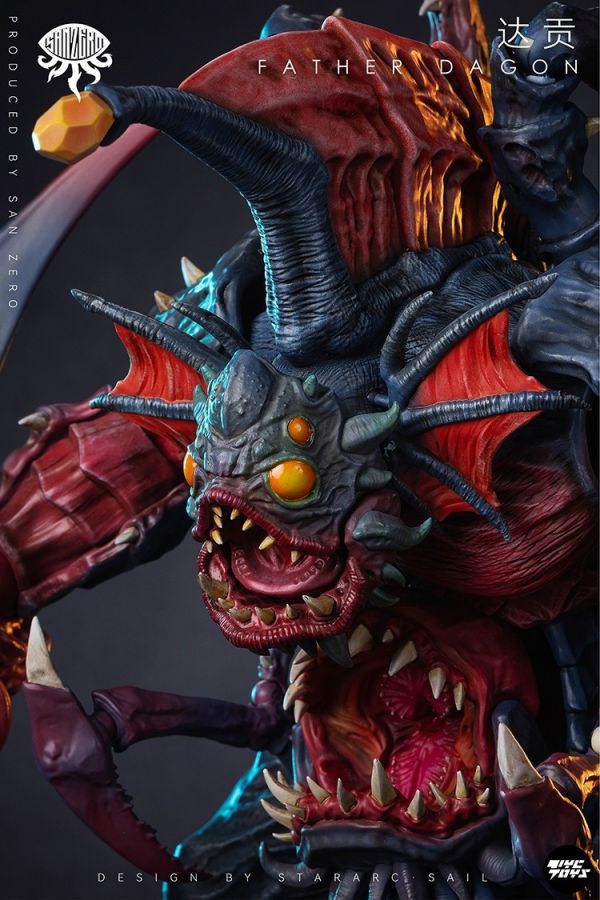 【史派克工廠】結單免運25年Q1 STARARC TOYS 星弧玩具 理性歸零 達貢 克蘇魯 可動 0106 STARARC TOYS 星弧玩具 理性歸零 達貢 克蘇魯 可動