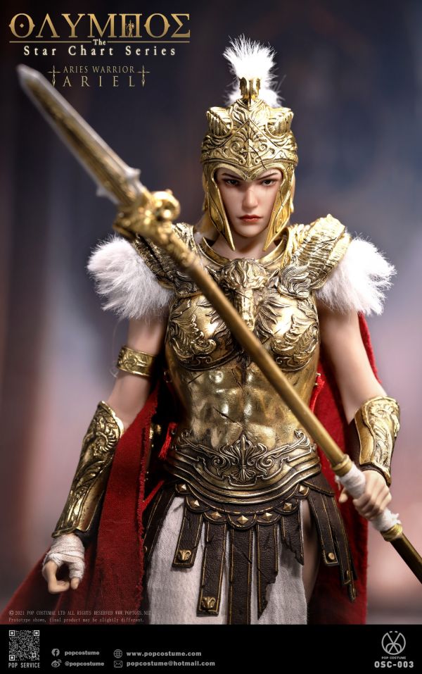 【史派克工廠】結單 預購Q2 POP 1/6 奧林匹斯-星圖系列 OSC-003白羊戰士-阿瑞爾 & 白羊地台 1207 POP 1/6 奧林匹斯-星圖系列 OSC-003白羊戰士-阿瑞爾 & 白羊地台