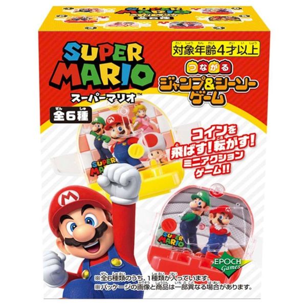 【史派克工廠】預購免運26年5月 EPOCH 超級瑪利歐：連結跳躍和蹺蹺板 盲盒 中盒12入6款 0420 EPOCH 超級瑪利歐：連結跳躍和蹺蹺板 盲盒 中盒12入6款