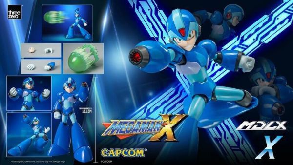 【史派克工廠】結單25年Q1 threezero MDLX 洛克人X 艾克斯 Rockman X 1030 threezero MDLX 洛克人X 艾克斯 Rockman X