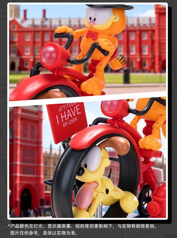 【史派克工廠】預購免運26年5月 聖斯基 x 安村蛋 加菲貓之大小輪之旅 簡易組裝 0422 聖斯基 x 安村蛋 加菲貓之大小輪之旅 簡易組裝